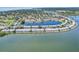 Community featuring lush greenery and serene water views providing idyllic scenery and recreational activities at 219 Pompano Se Dr # C, St Petersburg, FL 33705
