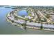 Waterfront community offering serene water views, a community pool, and meticulous landscaping at 219 Pompano Se Dr # C, St Petersburg, FL 33705
