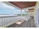 Spacious porch with lake view, offers relaxing outdoor space and a peaceful ambiance at 219 Pompano Se Dr # C, St Petersburg, FL 33705