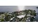 Waterfront community featuring private docks, lush landscaping, and beautiful homes at 3227 Bayshore Ne Blvd, St Petersburg, FL 33703