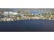 Waterfront home boasts stunning views and private dock access for boating and enjoying waterfront living at 3227 Bayshore Ne Blvd, St Petersburg, FL 33703