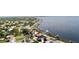 Waterfront home boasts stunning views and private dock access for boating and enjoying waterfront living at 3227 Bayshore Ne Blvd, St Petersburg, FL 33703