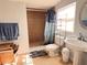 Bathroom featuring a shower and single sink at 4812 Bonita Vista Dr, Tampa, FL 33634
