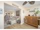 Open-concept living room and dining room with nice furniture and decor at 5130 Brittany S Dr # 604, St Petersburg, FL 33715
