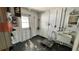 Utility room with concrete block walls and utility sink at 5340 Denver Ne St, St Petersburg, FL 33703