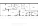 Detailed floor plan showing layout including primary bedroom, kitchen, living room, and screened porch at 5524 Salem Square N Dr, Palm Harbor, FL 34685