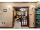 Conference room with wooden accents, elegant lighting, and comfortable seating at 6406 Congress St, New Port Richey, FL 34653