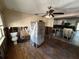 Open living room with hardwood floors, ready for renovation and customization at 9025 1St Ne St, St Petersburg, FL 33702