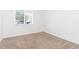 A clean, bright bedroom with neutral carpet and a well-lit window at 9524 Newdale Way # 101, Riverview, FL 33578