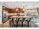 Well-equipped kitchen featuring granite countertops, stainless appliances, and large center island at 12745 Moorish Pl, Spring Hill, FL 34610