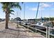 A scenic marina view with sailboats docked, providing waterfront access and leisure opportunities at 1304 Withlacoochee St, Safety Harbor, FL 34695