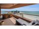 Balcony lounge seating with amazing ocean views at 1340 Gulf Blvd # 16A, Clearwater Beach, FL 33767