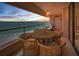 Charming balcony features comfortable seating and breathtaking ocean views at 1340 Gulf Blvd # 16A, Clearwater Beach, FL 33767