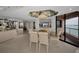 Dining room with views of the ocean at 1340 Gulf Blvd # 16A, Clearwater Beach, FL 33767