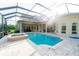 Enjoy the outdoors with a screened lanai, pool, and spa, all in a private backyard setting at 15101 Kestrelglen Way, Lithia, FL 33547