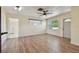 Large living room with ample space, modern flooring, natural light, and a welcoming atmosphere at 1810 77Th N Ave, St Petersburg, FL 33702