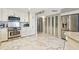 Spacious kitchen with stainless steel appliances and ample storage space in cabinets at 19010 Gulf Blvd # 203, Indian Shores, FL 33785