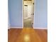 Access to the bathroom features a tiled floor and a glass enclosed shower at 2615 Southern Oaks Pl, Plant City, FL 33566