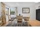Dining area with rug, table with 4 chairs, window and decor at 2665 Sequoia Ter # 306, Palm Harbor, FL 34683