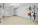 Spacious garage with ample storage space and bike rack at 2665 Sequoia Ter # 306, Palm Harbor, FL 34683