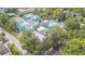 Well-maintained condo community features mature landscaping at 3002 W Cleveland St # C3, Tampa, FL 33609