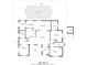Detailed floor plan showcasing layout, dimensions, including pool, patio, kitchen, living room and bedrooms at 5951 32Nd N Ave, St Petersburg, FL 33710