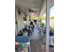 Relaxing covered patio with inviting seating and refreshing garden vistas at 611 N Bradford Ave, Tampa, FL 33609