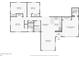 Detailed floor plan of a home featuring multiple bedrooms, bathrooms, kitchen, dining room, and living room at 7110 Bonito St, Tampa, FL 33617