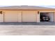 Spacious three-car garage with ample parking space and convenient access to the home at 8103 Bardmoor Pl # 203G, Seminole, FL 33777