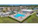Community pool and cabana offer outdoor enjoyment for residents and guests at 1 Boca Ciega Point Blvd # 215, St Petersburg, FL 33708