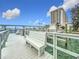 New waterfront dock with lots of seating and beautiful water views at 100 Pierce St # 910, Clearwater, FL 33756