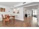 Bright living room includes tile floor, open floorplan, and recessed lighting at 111 Chesapeake Ave, Tampa, FL 33606