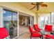Relaxing balcony with comfortable seating and scenic views of the surrounding landscape at 1200 Country Club Dr # 6302, Largo, FL 33771