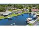 Waterfront home with private docks on a canal leading to the open water at 1382 52Nd Ne Ave, St Petersburg, FL 33703