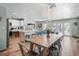 Open-concept living space combining dining and living areas with waterfront views at 1382 52Nd Ne Ave, St Petersburg, FL 33703