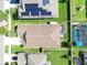 Enjoy your own pool and lanai in the private fenced in yard at 13912 Painted Bunting Ln, Riverview, FL 33579