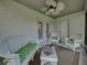 Inviting screened lanai with comfortable seating, perfect for relaxation at 18003 Arbor Crest Dr, Tampa, FL 33647
