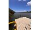 This image shows a personal dock with mangroves, water, and beautiful skies at 1809 Elmwood Dr, Oldsmar, FL 34677