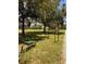 Outdoor fitness equipment located in a park-like setting with mature trees and green grass at 1809 Elmwood Dr, Oldsmar, FL 34677