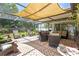 Relaxing outdoor patio area perfect for enjoying warm weather and entertaining at 1809 Elmwood Dr, Oldsmar, FL 34677