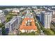 Expansive aerial view of a multi-Gathering complex with orange tile roofs and surrounding urban environment at 200 4Th S Ave # 229, St Petersburg, FL 33701