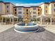 Serene courtyard featuring a stunning fountain and cozy cabanas, ideal for relaxation at 200 4Th S Ave # 229, St Petersburg, FL 33701