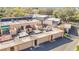 View of home's roof and multiple decks at 4405 Vieux Carre Cir # 4405, Tampa, FL 33613