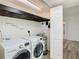 Laundry room features a modern washer and dryer at 4405 Vieux Carre Cir # 4405, Tampa, FL 33613