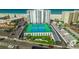 Coastal condo building with tennis courts and beautiful landscaping at 4950 Gulf Blvd # 409, St Pete Beach, Fl, FL 33706