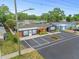 Exterior view of charming building with ample parking space and modern landscaping at 601 Patricia Ave, Dunedin, FL 34698