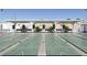 Picture of shuffleboard courts with benches and shade covering for comfortable outdoor recreation at 6015 19Th N St # 311, St Petersburg, FL 33714