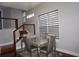 Modern dining area with stylish table, comfortable seating, and contemporary lighting at 716 Promenade Pl, Tampa, FL 33602