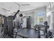 Bright gym with modern equipment and lots of natural light at 716 Promenade Pl, Tampa, FL 33602