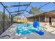Spacious screened-in pool area with clear water and ample deck space for outdoor enjoyment at 1111 Lakemont Dr, Valrico, FL 33594